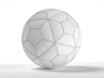 Football Ball 3D model 3