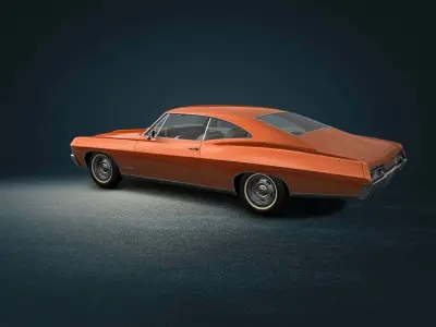 CHEVROLET IMPALA 1967 3D MODEL 3D model