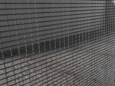 Fence 1 sphere Low-poly 3D model