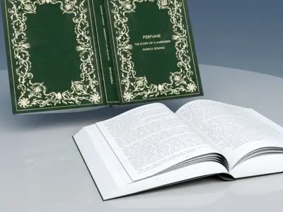 Open Book 3D model
