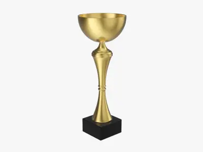 Cup trophy 01 3D model