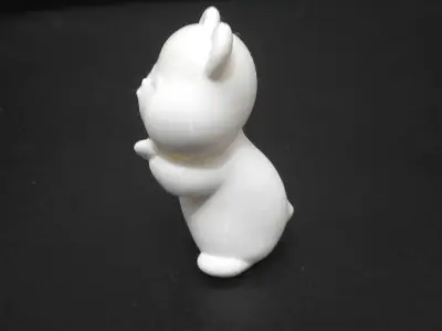 Hamster Kissing 3D print model