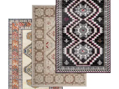 Rug Set 544 3D model