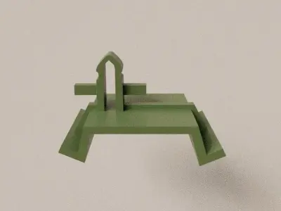 Volkswagen clips for door interior panel 3D print model