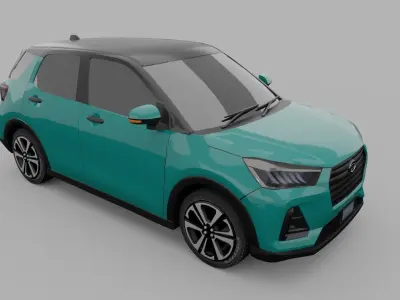 Daihatsu Rocky 2019 Low-poly 3D model