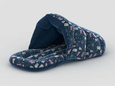 A bed-slipper for cats and dogs 3D model