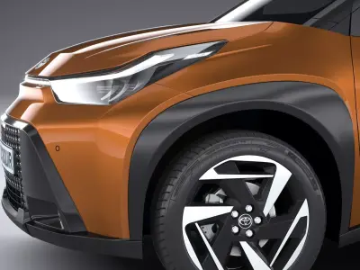 Toyota Aygo X 2026 3D model