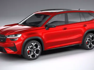 Skoda Kodiaq RS 2025 3D model