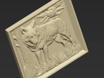 Wolf A36 3D print model