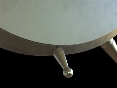 Metal Alarm clock Table Clock Tabletop Clock Mantel Clock 3D model