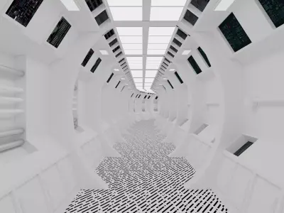 SCI-FI coridor Free 3D model