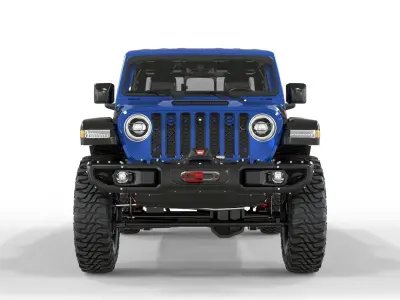 Jeep Gladiator 2021 Pro Edition  3D model