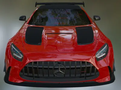 Mercedes-AMG GT Black Series 3D model