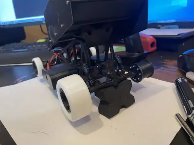 SCX24 Sprint Car 3D print model