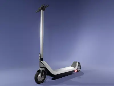 Electric Scooter 3D model