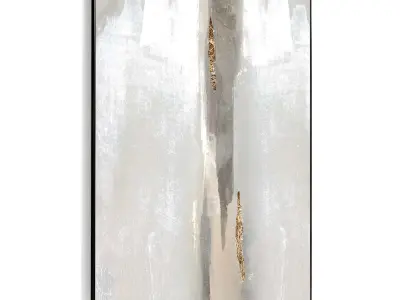 Plaster Two Photo Frame 419 Low-poly 3D model