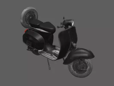 SCOOTER Low-poly 3D model