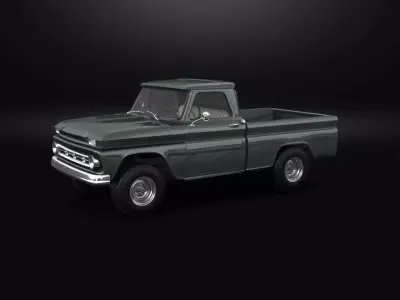 CHEVROLET C10 1966 3D MODEL 3D model