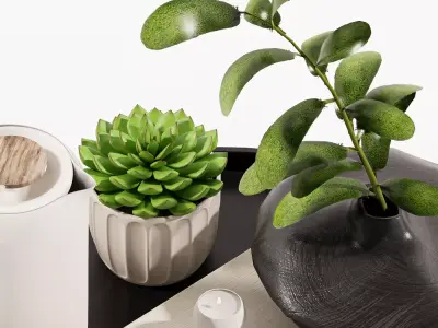 Decorative set H48 3D model