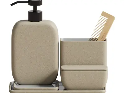 Bathroom Set 01 3D model