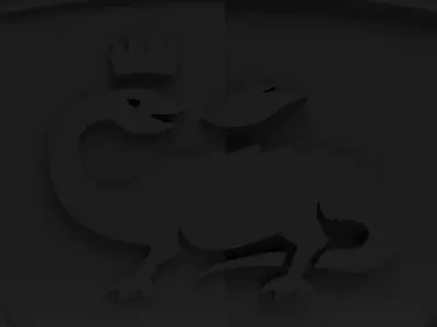 Le Havre AC Logo 3D print model