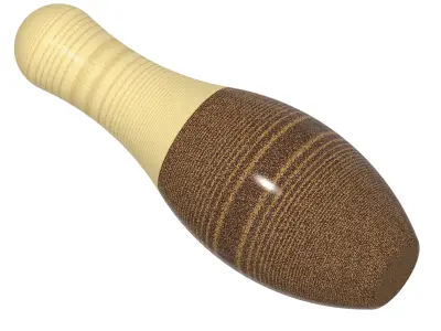 Exquisite Bowling Pin 3D print model