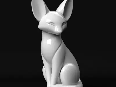 Fennec Fox  3D print model