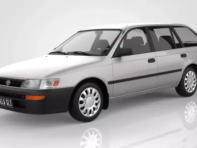Toyota Corolla AE101 Wagon 3D model