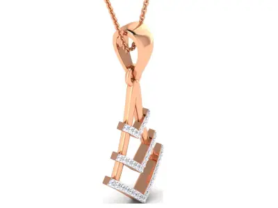 Women pendant 3D print model order