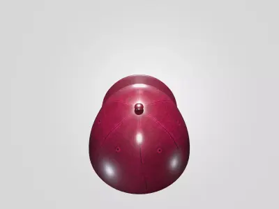 Casual Sport Cap 3D Model - Game Ready PBR Low-poly 3D model