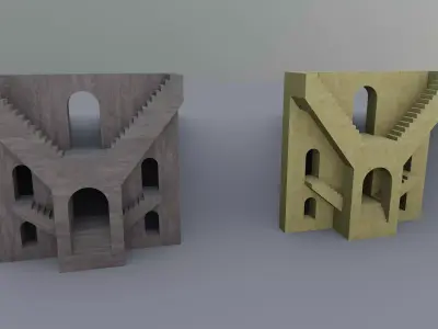 Miniature 3D Printing Structure Type-1 3D model