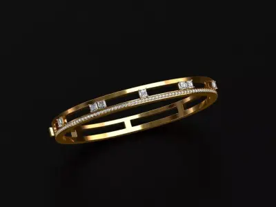 Bracelet 3D print model
