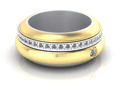 moving ring  3D print model