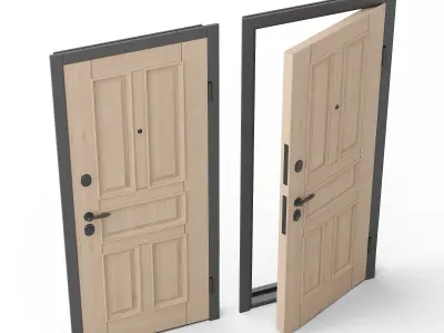 Saode Door 3D model