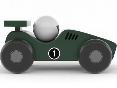 Toy Car 3D model by javidan - Textured