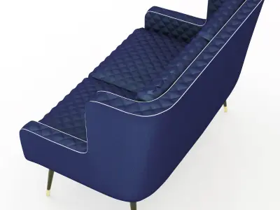 Baxter Dolly Sofa 3D model