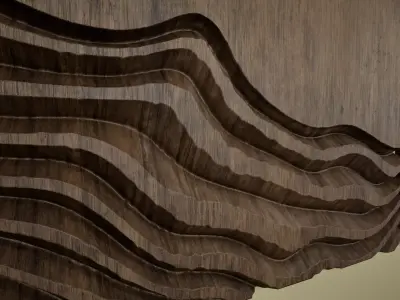 Wall Decoration Low-poly 3D model