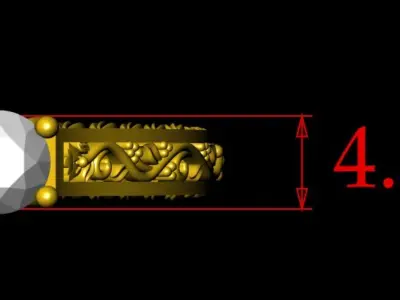 Engagement Ring - 0019 3D print model