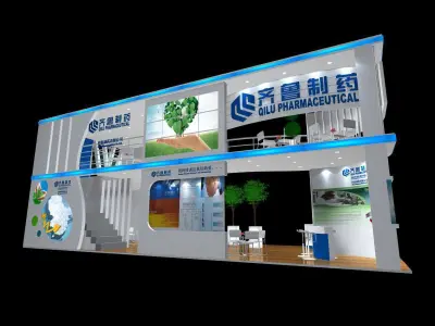 Exhibition - Area - 15X6-3DMAX2009-02 3D model