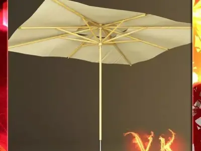Outdoor Umbrella Parasol 3D model