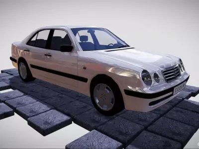 Classic Sedan 3D Model 3D model