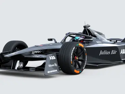 Formula E Gen3 2023 Template 3D model