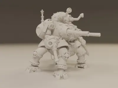 tank steampunk 3D print model