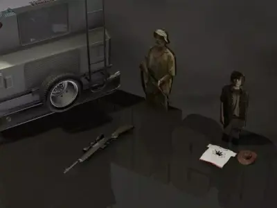 Walking Dead Winnebago Chieftain 3D model