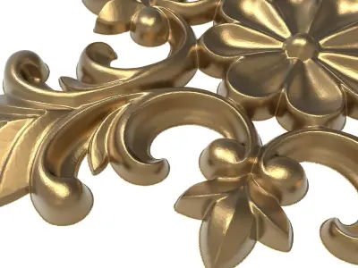  decorative pattern ready for 3D printing 3D model 185