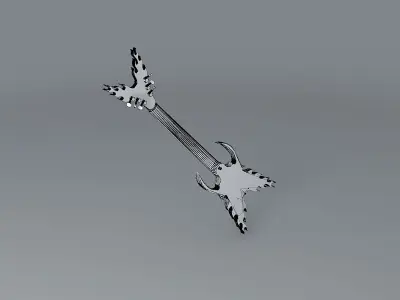 Sands Gf1 Guitar guitar Free 3D model