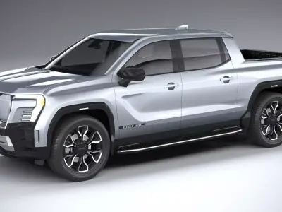 GMC Sierra EV 2024 3D model