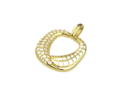 pendant 3D print model 3