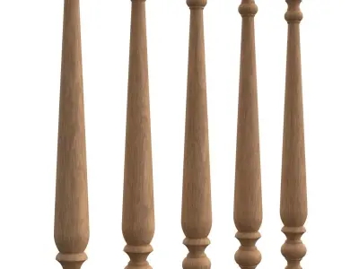 Stair baluster 01 3D print model