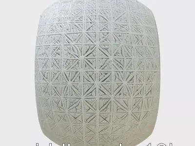 Modular Voice Assistant with Dynamic Panels Low-poly 3D model